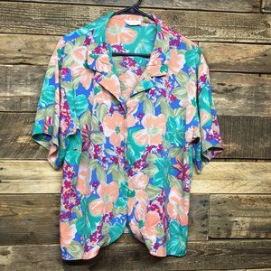 Vintage Victoria's Secret Gold Label Blouse Size L